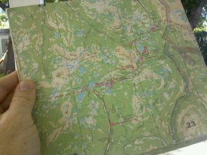 Map of the High Uintas